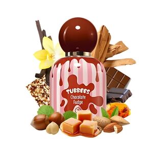 New In Box Chocolate Fudge Tubbees By Grandeur Gourmond Full Bottle 50 ML Edp